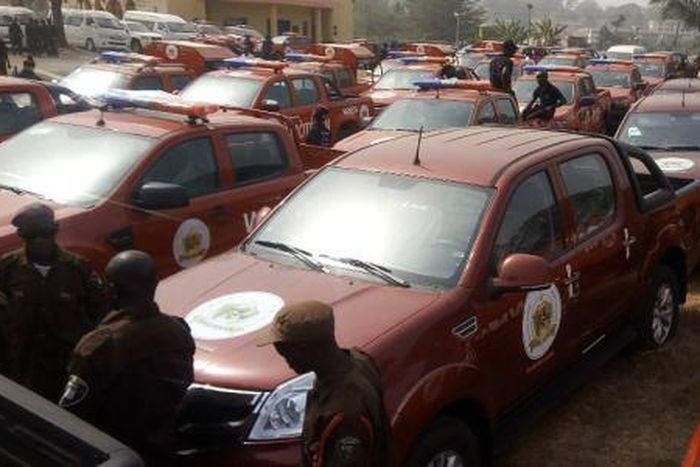 AMOTEKUN, Regional Security outfit has become a controversial subject since it took off on Thursday, Janaury 9, 2020. (Vanguard)