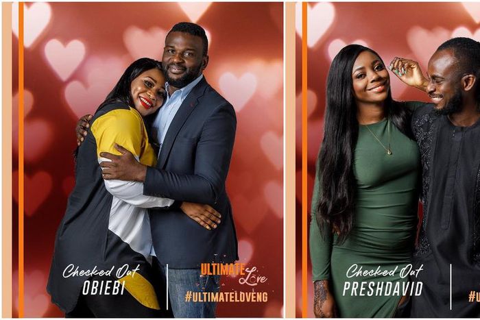 ObiEbi and PreshDavid have been evicted from the reality TV show [Instagram/UltimateLoveNg]