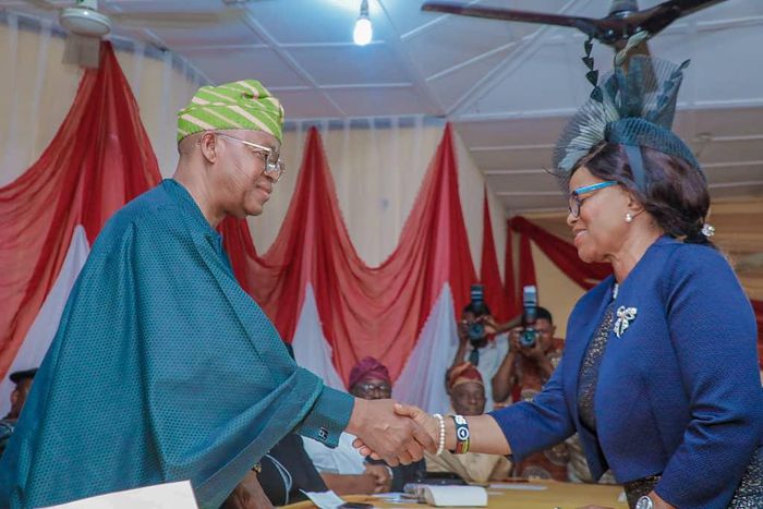 Gov. Gboyega Oyetola of Osun. [Twitter/@GboyegaOyetola]