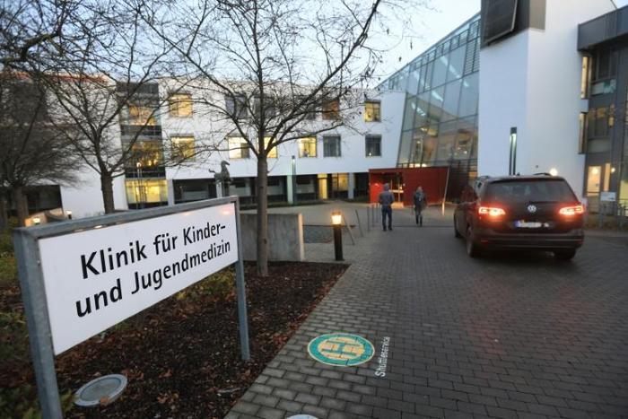 The five infants were being treated in the pediatrics wing of the Ulm university hospital in southern Germany