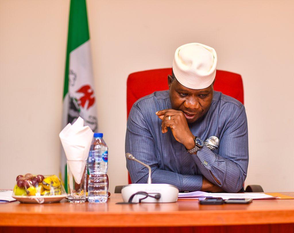 The Chairman, Senate Committee on Judiciary, Human Rights and Legal Matters, Mr Opeyemi Bamidele. [Twitter/@SenatorOpeyemi]
