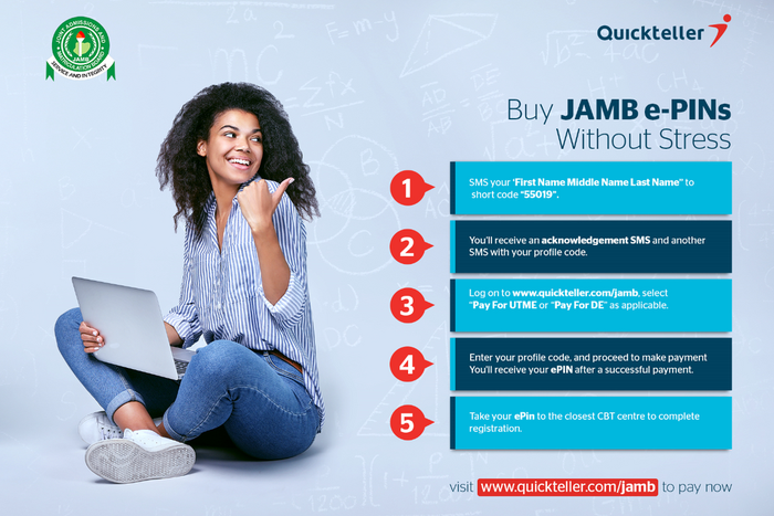 JAMB ePins made easy on Quickteller