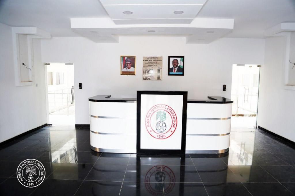 New NFF office at Sunday Dankaro House (Twitter/NFF)