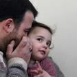 Abdullah al-Mohammed turned the sound of shells raining down on northwest Syria into a game for his three-year-old daughter