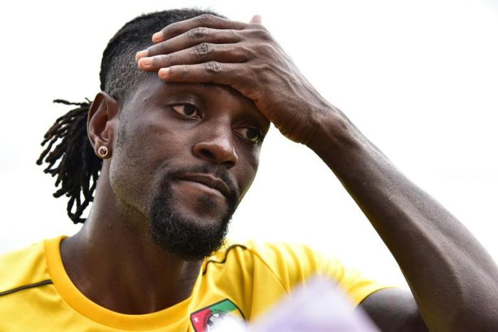 Emmanuel Adebayor, pictured in 2017, spent three years in Turkey after playing in the English Premier League for a decade