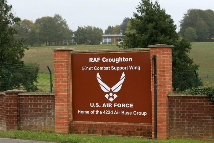 Harry Dunn, 19, died in a collision with a car being driven on the wrong side of the road near RAF Croughton in Northamptonshire, central England