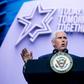 Vice President Mike Pence was among numerous high-profile politicians at the Washington conference