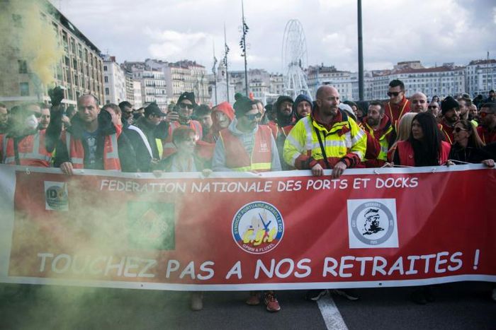 "It's never too late to make a government back down," Philippe Martinez of the CGT union said