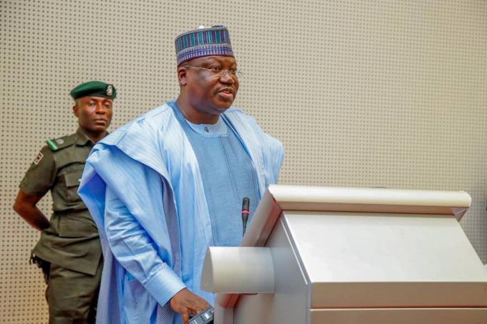 President of the Senate, Dr. Ahmad Lawan. [Twitter/@SPNigeria]