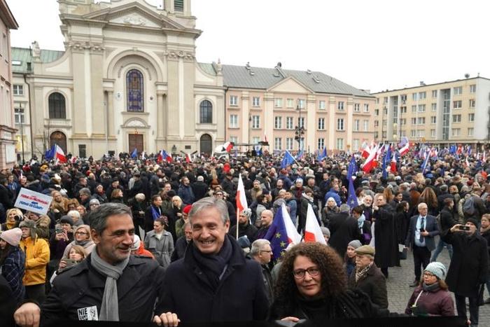 Earlier this month, hundreds of Polish judges were joined by colleagues from several European countries in a march in Warsaw to protest the changes