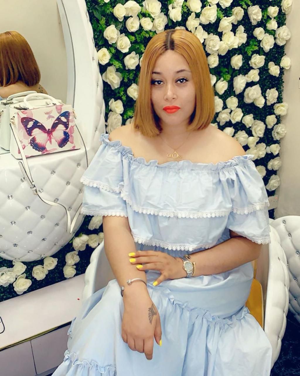 The gorgeous and talented actress was born in Queens, New York, United States to a German American mother and a Yoruba Nigerian father. [Instagram/IamAdunniAde]