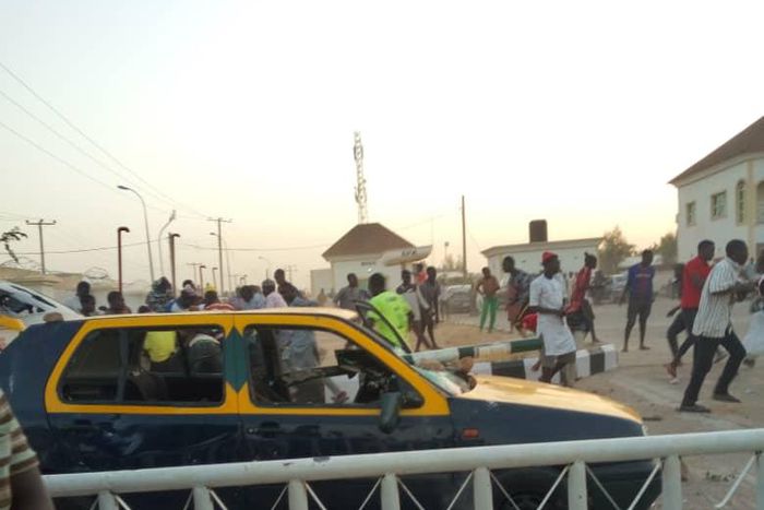 Violence mars Katsina United Vs Kano Pillars (Twitter/Kano Pillars)