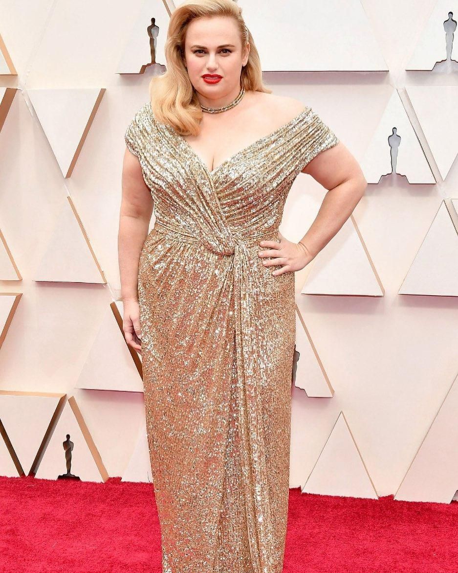 Rebel Wilson at the 2020 Oscars Award Show