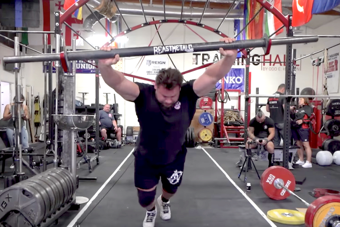 Martins Licis Trains for the Wheel of Pain