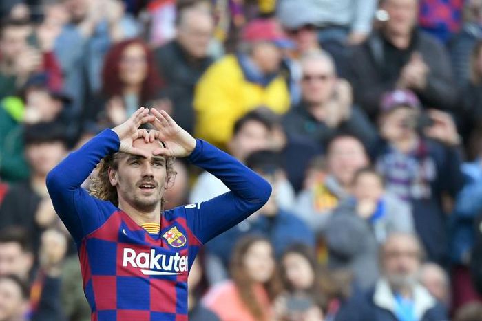 Antoine Griezmann scored Barcelona's opener in Saturday's win over Getafe