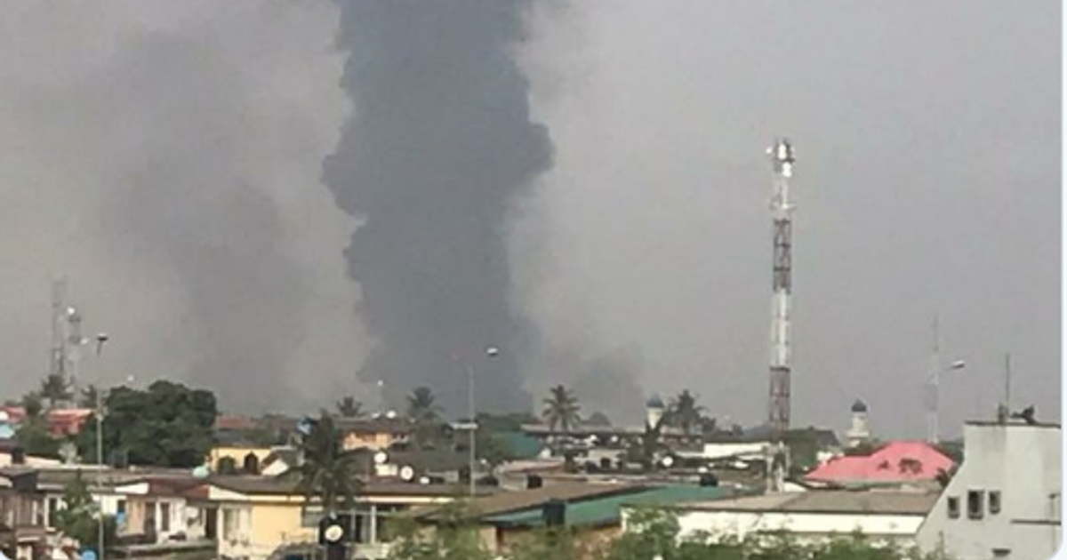 Confusion as another pipeline explosion rocks Lagos [VIDEO] | Pulse Nigeria