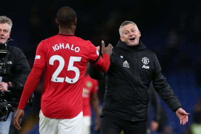 Odion Ighalo and Ole Gunnar Solskjaer (Getty Images)