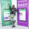 Comedian Broda Shaggi, Animashaun Samuel Perry, after the unveiling of the comedian as FairMoney ambassador in Lagos...recently
