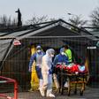 The French military set up a field hospital in Mulhouse to ease the burden on nearby hospitals