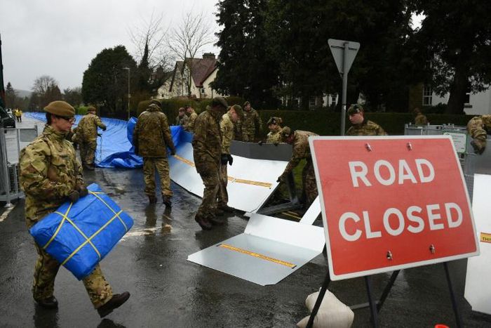 Troops have been deployed in West Yorkshire, northern England, which suffered badly from flooding caused by last weekend's Storm Ciara