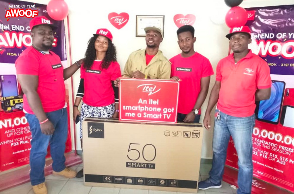 1 million naira richer – itel Mobile rewards customers in Awoof Promo