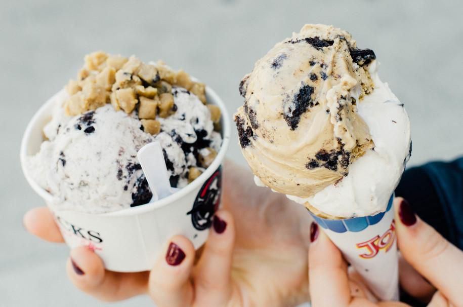 frozen yogurt vs ice cream