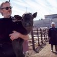 Joaquin Phoenix Rescues Calf From Slaughterhouse