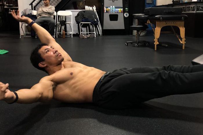 This Home Workout Challenges Your Chest and Core