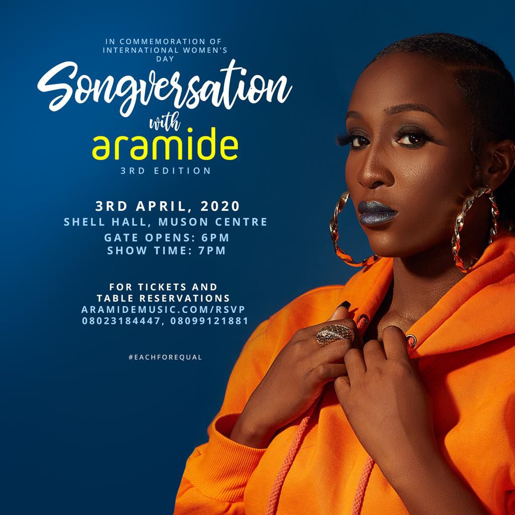 In the midst of mummy duties, Aramide announces "Songversation 3"