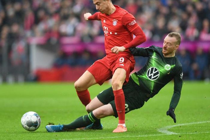 Lewandowski has scored 30 goals for Bayern this season