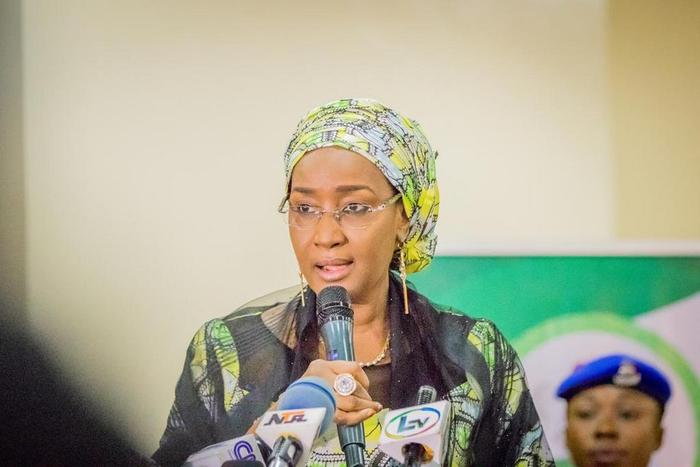 Honourable Minister of Humanitarian Affairs, Disaster Management & Social Development, Sadiya Umar Farouq. [Twitter/@Sadiya_farouq]