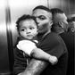 Wizkid has however found time to spend with his third son Zion