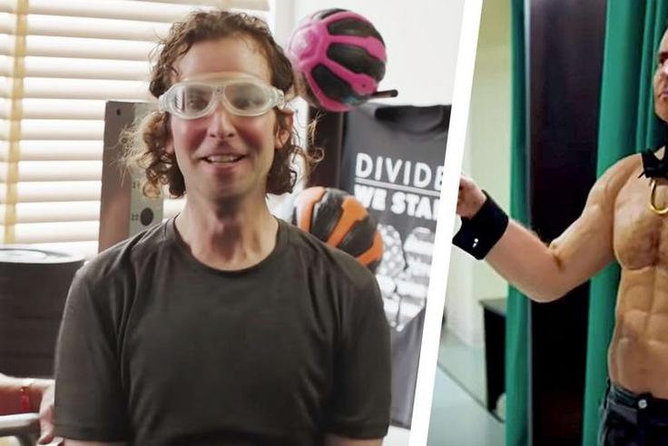This Hilarious Transformation Sketch Has Muscle