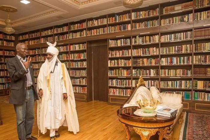 Sanusi's library [Twitter/DailyTrust]