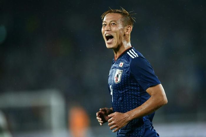 Honda scored 37 international goals for Japan