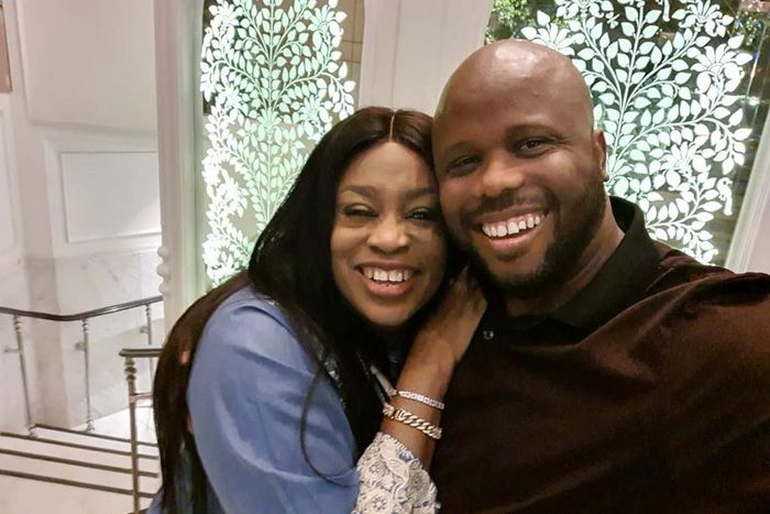 Gospel singer Osinachi Kalu popularly known as Sinach has dedicated her daughter with hubby, Joe Egbu. [Instagram/JoeEgbu]