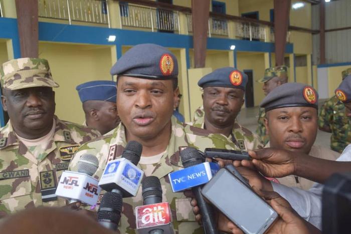 Insurgency: NAF sets up aircraft hangar in Maiduguri. [Twitter/@NigAirForce]