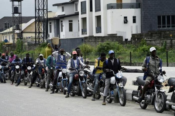 Regular motorcycle taxis involve rides without helmets for either driver or passenger