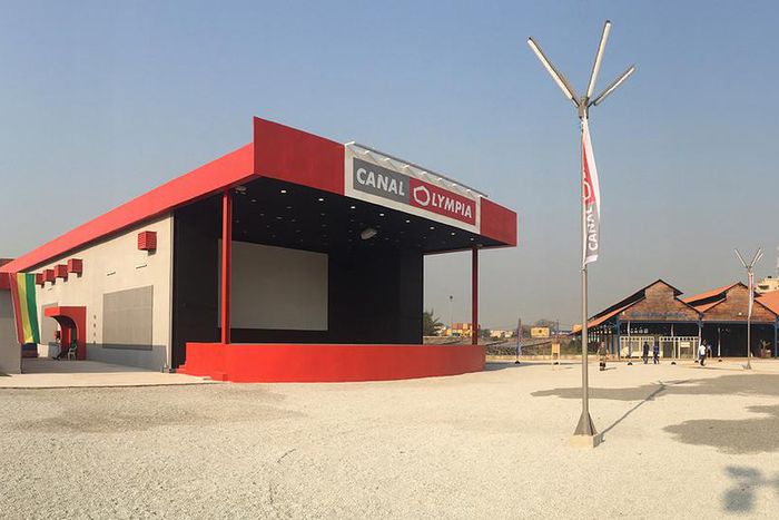 CanalOlympia cinema in  Kaloum Conakry , Guinea [CanalOlympia]
