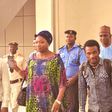 Chairman/CEO of NIDCOM, Hon. Abike Dabiri-Erewa and the two rescued Nigerians. (NIDCOM)