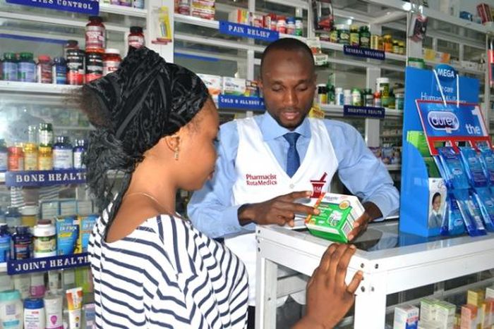 A drug store in Lagos (Nigerian Business Directory)