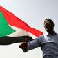 A Sudanese protester chants slogans in the capital Khartoum's Green Square on July 18, 2019, during a rally to honour comrades killed in the months-long protest movement that has rocked the country