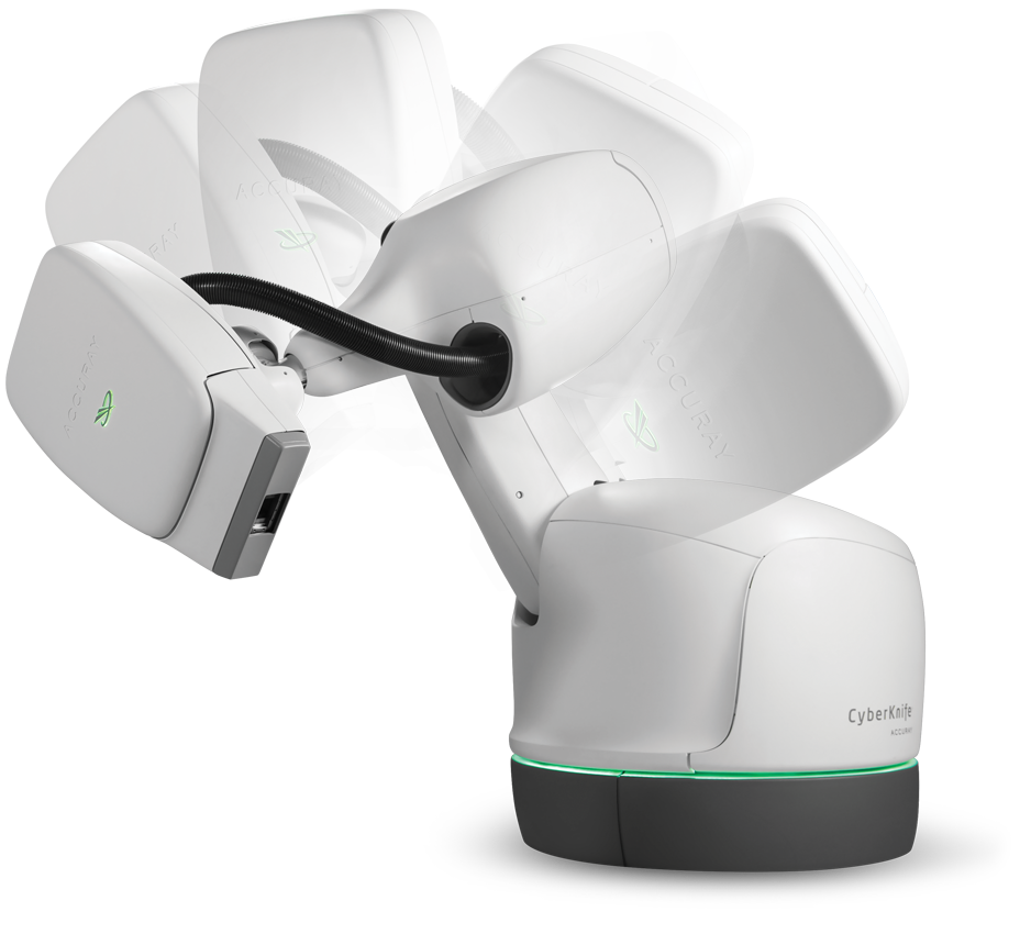 A CyberKnife machine.