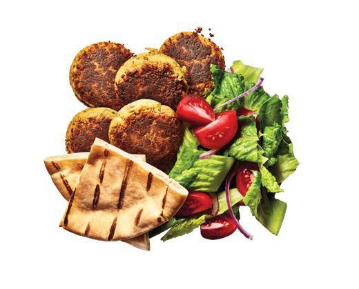 deluxe falafel plate