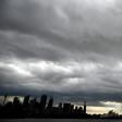 Storm clouds over Sydney Harbour gave some relief  after weeks of intense bushfires