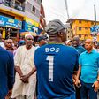 Gov Sanwo-Olu during a tour of communities in Lagos Island for first hand assessment of roads, drainage and other infrastructural facilities in line with plans for urban regeneration and renewal, January 11, 2019 (Lagos govt)