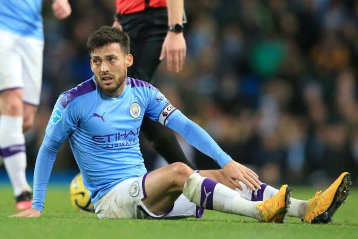 Manchester City midfielder David Silva faces a race to be fit for the Real Madrid clash