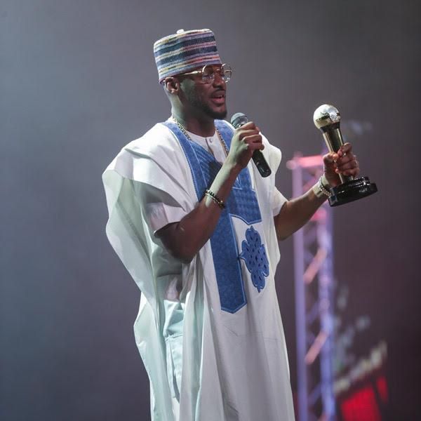 2Baba Idibia gets special recognition at AFRIMMA 2019. (AFRIMMA)