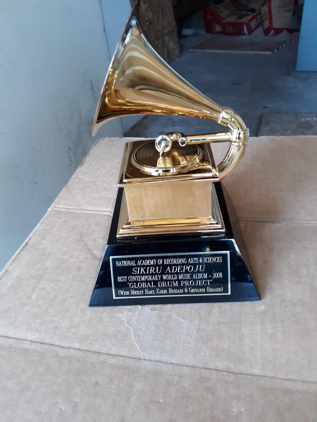 Sikiru Adepoju: Nigeria's only Grammy Award-winner yet. [Pulse Nigeria)