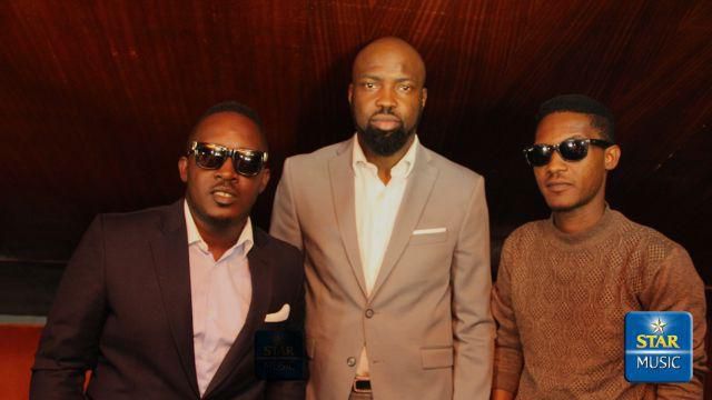 L-R: MI Abaga, Audu Maikori and Jesse Jagz in 2015. (Silverbird)